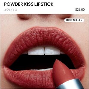 MAC Cosmetics Powder Kiss Lipstick - Rich Brick Red